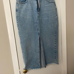 Pencil Jean skirt- Dynamite